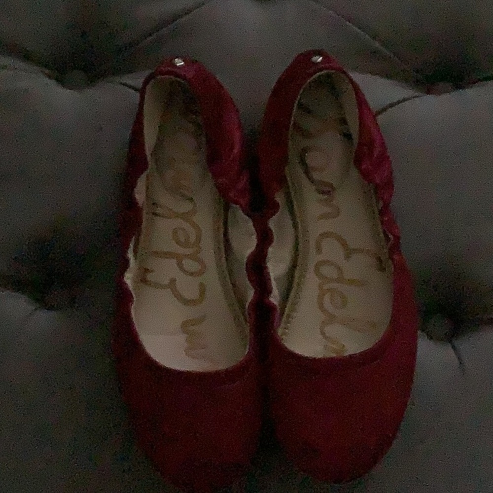 Sam Edelman satin ballet flats